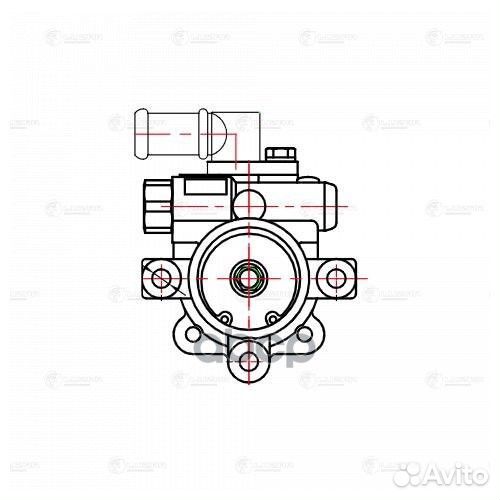 Насос гур для а/м Chevrolet Cruze (09) 1.8i/Op