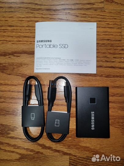 2TB USB-SSD Samsung T7 Touch (1050MB/s)