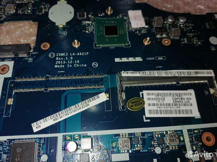 Материнская плата z5we3 LA-A621P