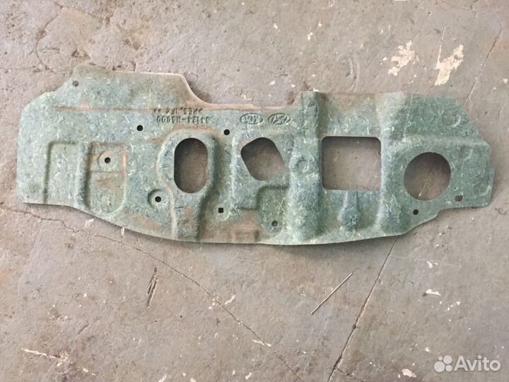 Шумоизоляция моторного отсека Kia Rio 4 Solaris 2