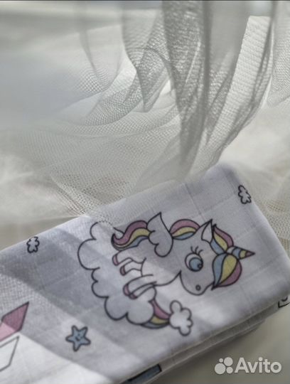 Муслиновые пеленки новые