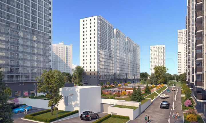 2-к. квартира, 40,8 м², 1/16 эт.