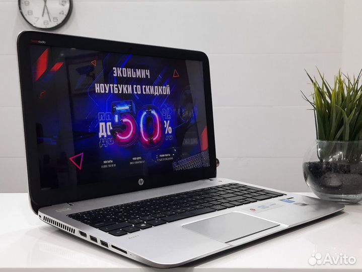 Тонкий мощный 17.3 ноутбук HP + Гарантия