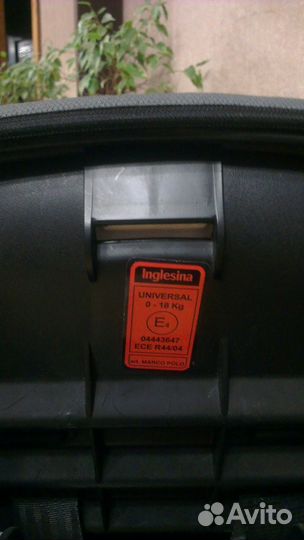 Автокресло Marco Polo 0-18 кг., Inglesina, Grey