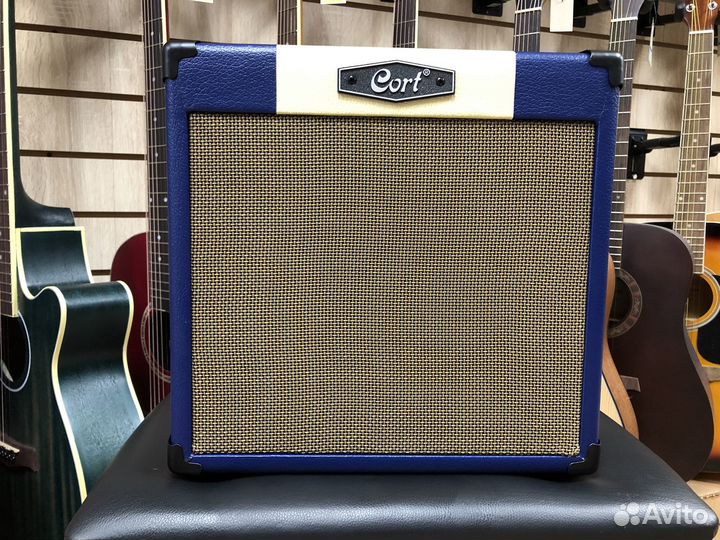 Комбоусилитель Cort CM15R-EU-DB, 15Вт (синий)
