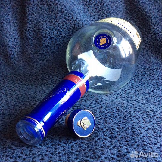 Бутылки из-под коньяка французских марок 1 литр