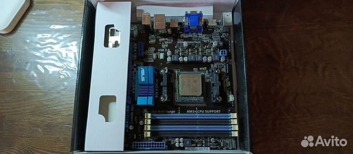 Комплект asus M5A78L-M plus/USB3 +AMD FX 6300+16gb