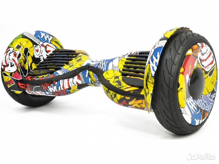 Гироскутер 10,5 GT хип-хоп желтый
