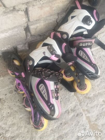 Коньки детские раздвижные