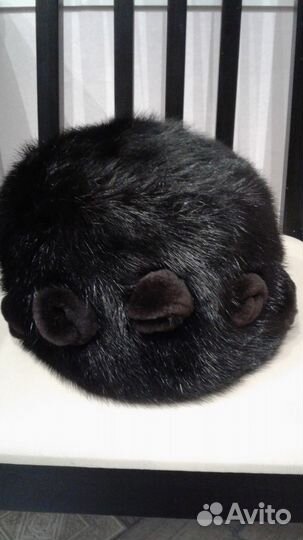 Шапка норковая женская