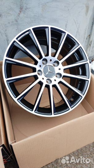 Диски 17Х7.5 5*112 Mercsedes AMG Classic черный гл