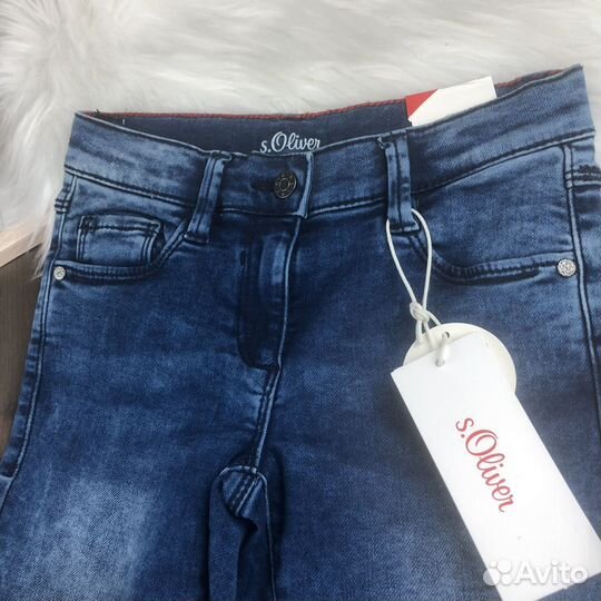 Прямые Джинсы для девочки новые Германия