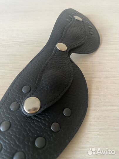 Маска кожаная на глаза