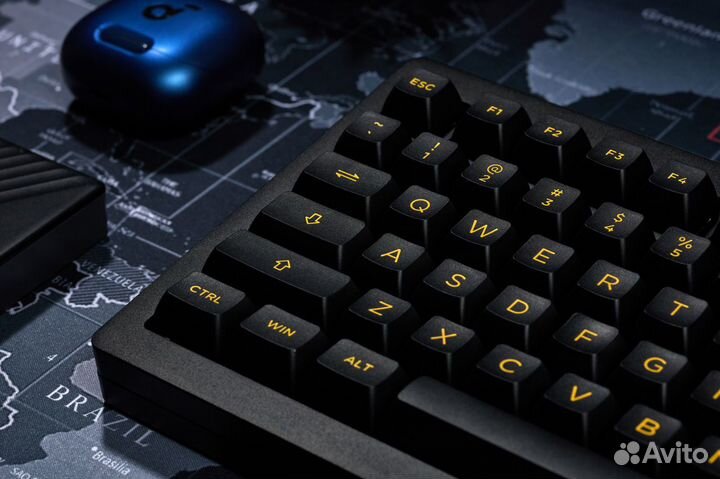 Игровая кастомная клавиатура Monsgeek M1W Black