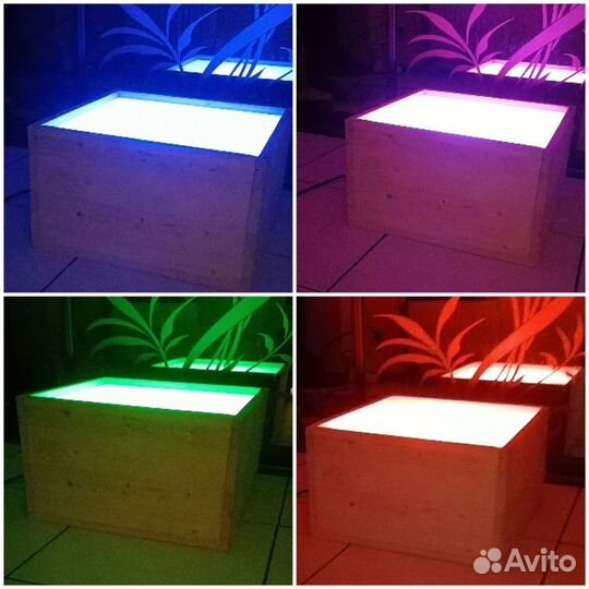 Стол с подсветкой для рисования песком