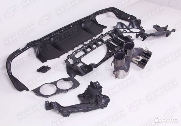 Диффузор насадки 53 AMG Mercedes E 213