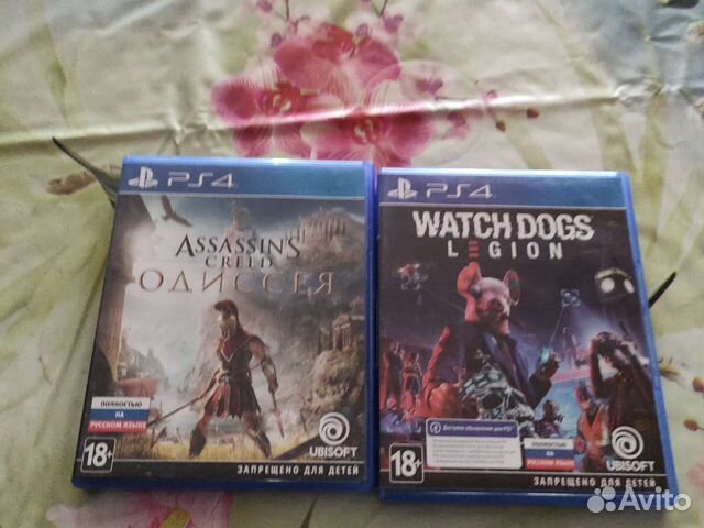 Диски на приставку ps4