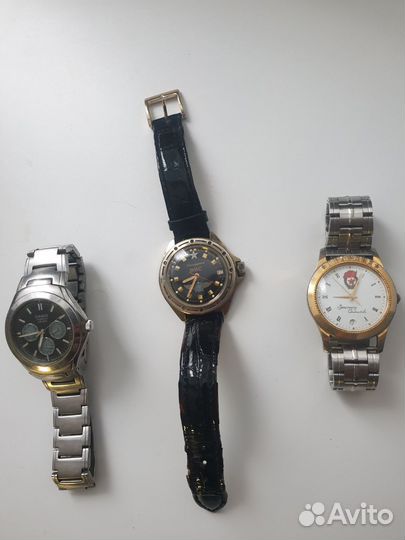 Часы СССР и casio