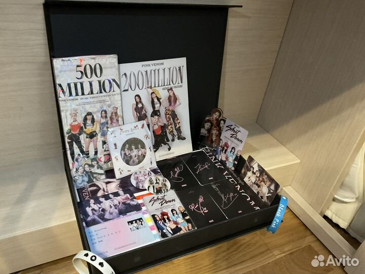 Подарочный к поп набор pink venom black pink