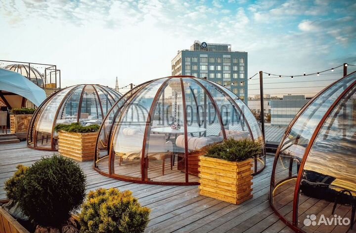 Беседка для глэмпинга