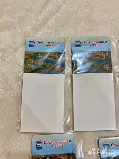 Блокноты на магните на холодильник