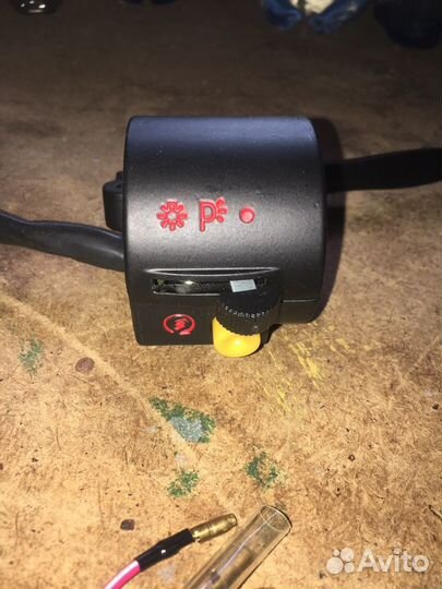 Блок переключателей для мопеда Alpha (правый)