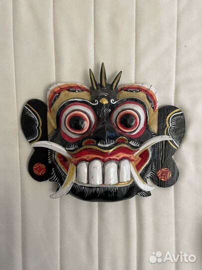 Маски деревянные настенные ручной работы (Бали)