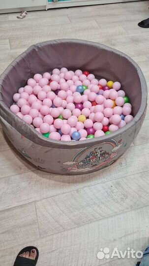 Сухой бассейн с шариками бу