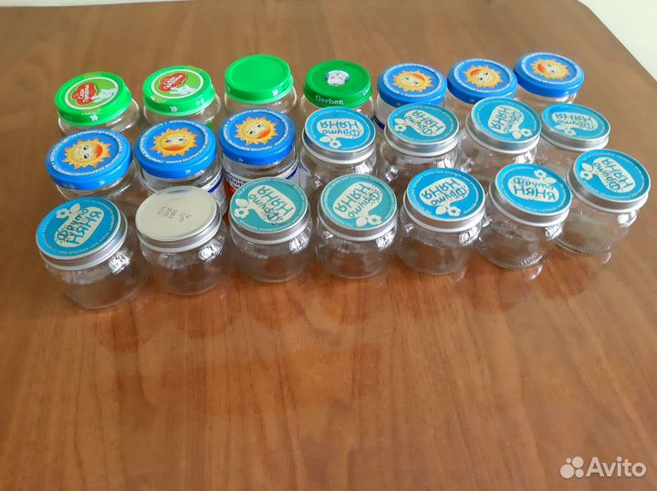 Стеклянные баночки