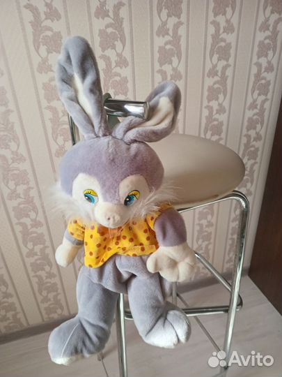 Мягкая игрушка заяц ,рюкзак
