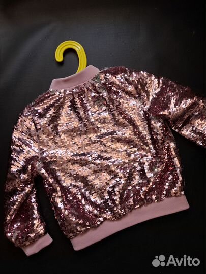 Бомбер для девочки 104-110 см H&M