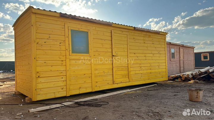 Деревянные бытовки с доставкой