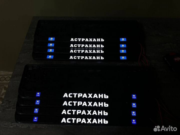 Рамка номера с подсветкой LED