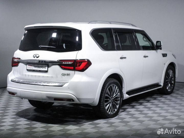 Infiniti QX80 5.6 AT, 2018, 76 112 км