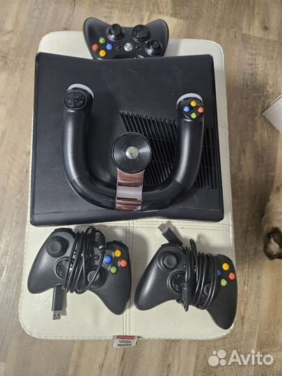 Xbox 360 slim прошитый freeboot 250гб