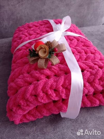 Детский плед в коляску