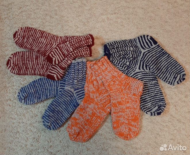 Носки вязаные ручной работы