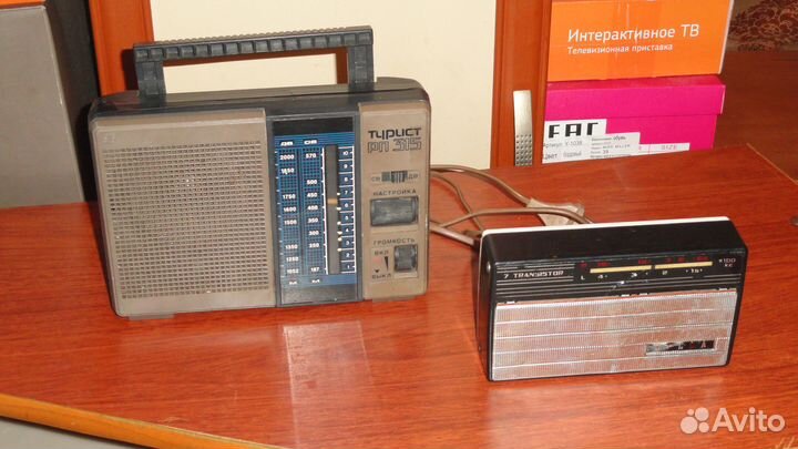 Приемник Селга,Ирень,Турист,Сокол СССР-5шт.-компл