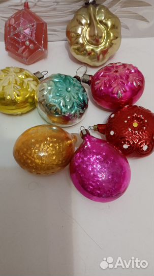 Елочные игрушки СССР