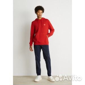 Худи boss, ярко-красный