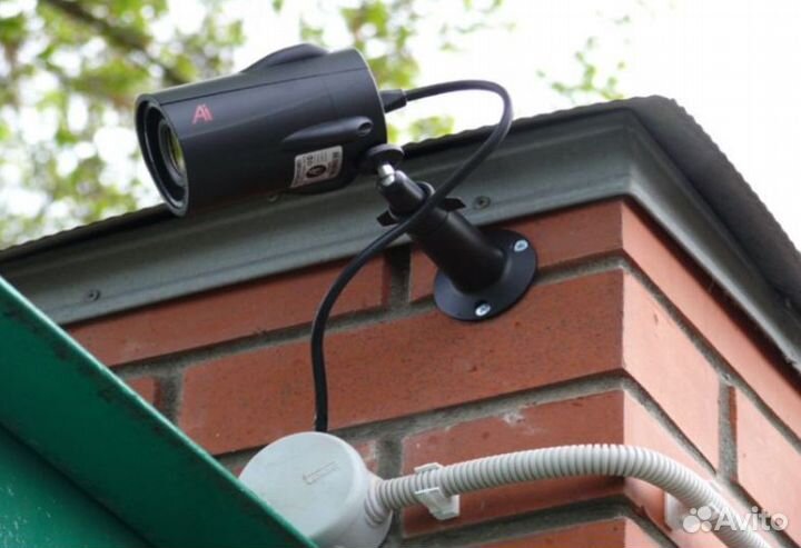 Видеонаблюдение с установкой