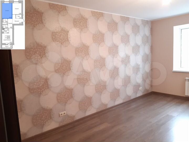 2-к. квартира, 69,1 м², 7/17 эт.