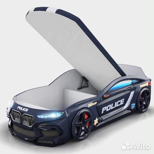 Кровать машина Полиция