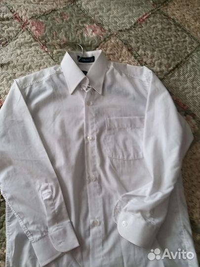 Школьная форма.Рубашка на мальчика,9-10лет