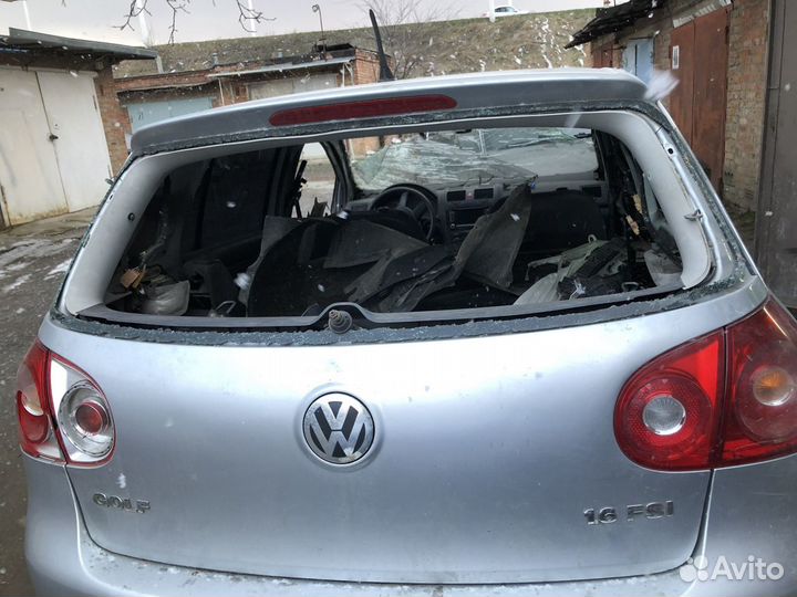 Крышка багажника фольксваген golf 5