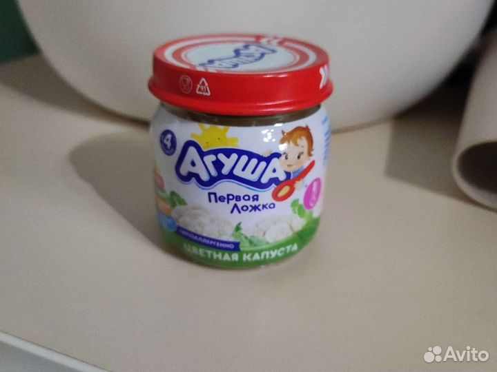 Пюре Агуша цветная капуста