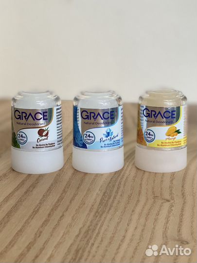 Кристалл-дезодорант и бальзам для губ Тайланд