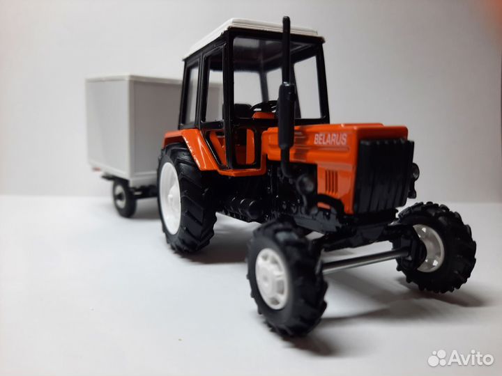 Трактор Беларус мтз 82 с прицепом Игрушка