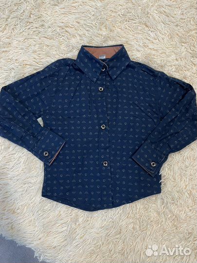 Рубашка на мальчика 110