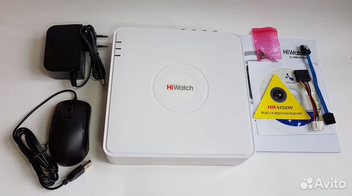 Видеонаблюдение Комплект 2 камеры 1Mp HiWatch